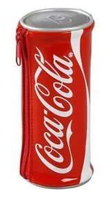 Peračník Coca-Cola, červená, so zipsom, VIQUEL